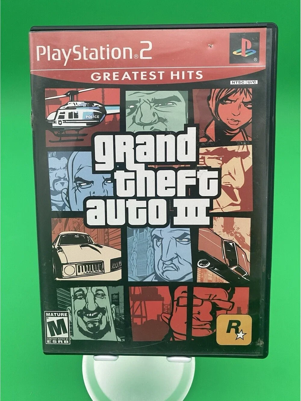 Grand Theft Auto III PlayStation 2 Video Game - Complete w/ Map - 2003 Rockstar